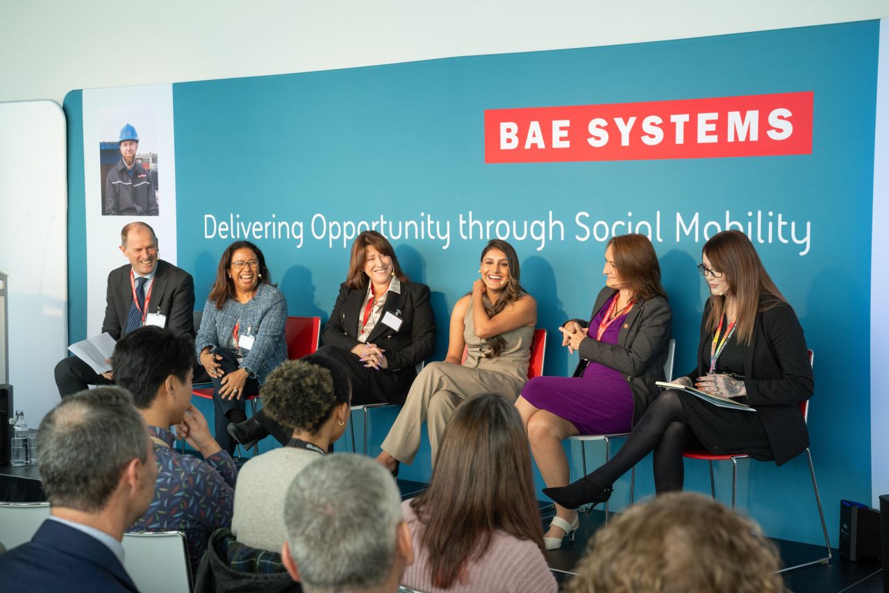 Movement to Work employer panel at an event
